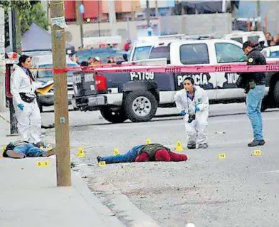  ?? / ARCHIVO ?? En Tijuana ocurren la mayoría de homicidios