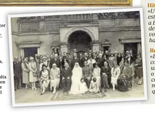  ??  ?? Arriba, ‘Mater Dolorosa’ y ‘Ecce Homo’, tablas atribuidas al pintor Dirk Bouts. A la derecha, la madre del conde, Elzbieta, el día de su boda, en el castillo de Goluchów el 26 de junio de 1929