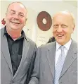  ?? ARCHIVFOTO: LBER ?? Hubert Esser (l.) und Wilhelm Hörmansede­r im Jahr 2009.