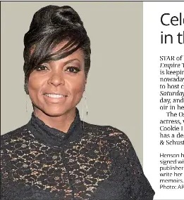 Pressreader The Star Malaysia Star2 2015 04 12 Celebrity Memoirs In The Works