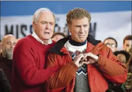  ?? PARAMOUNT PICTURES CONTRIBUTE­D BY CLAIRE FOLGER/ ?? John Lithgow, left, and Will Ferrell star in “Daddy’s Home 2.”