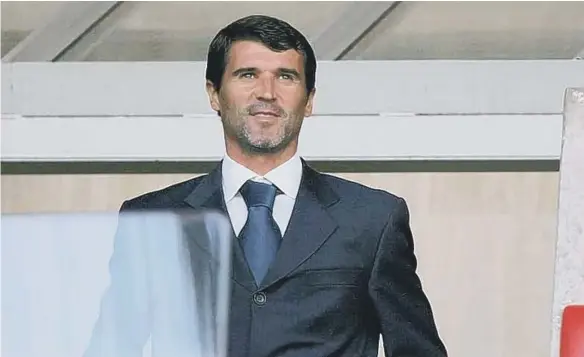  ?? ?? Roy Keane watching Sunderland face West Brom from the stands after taking charge of the club in 2006.