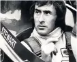  ??  ?? CHAMPION Sir Jackie in F1 days