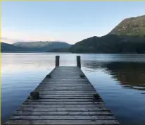  ??  ?? MOMENT OF CALM A pause on the shore of Ullswater, courtesy of The Inn on the Lake.