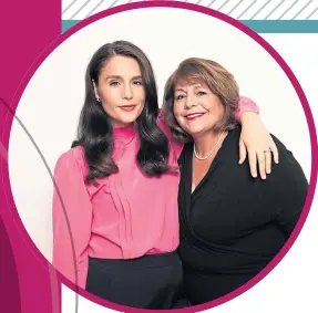  ?? ?? ● Jessie Ware, above with mum Lennie, her co-host on the Table Manners podcast