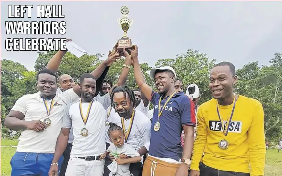 Left HALL Warriors celebrate - PressReader