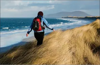  ??  ?? The remoteness of Berneray’s West Beach means any visitor will usually find themselves alone