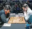  ?? FOTO ARCHIV ?? Hikaru Nakamura (vlevo) a Maxime Vachier-Lagrave