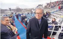  ?? SAUL LOEB/ASSOCIATED PRESS ?? Steve Bannon, out at Breitbart, arrives for the presidenti­al inaugurati­on at the U.S. Capitol in Washington last January.