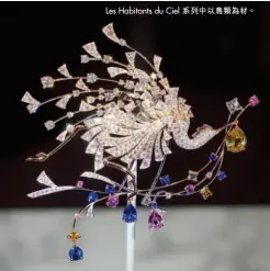  ??  ?? Les Habitants du Ciel 系列中以鳥類為材。