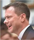  ??  ?? “Not once ... did my personal opinions impact any official action I took,” Peter Strzok told two House committees.