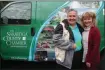  ?? LAUREN HALLIGAN — MEDIANEWS GROUP ?? A Walk in the Park with Colleen owner Colleen Parisi smiles with Saratoga County Chamber of Commerce Executive Vice President Denise Romeo during a ribbon-cutting ceremony for the new business.