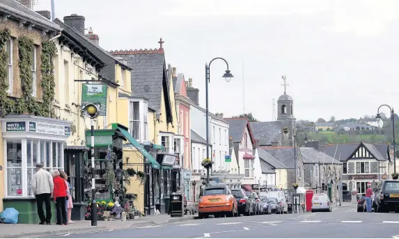  ??  ?? > High Street, Cowbridge, where retailers will be aggrieved that their rateable values are set to increase by as much as 25%