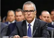  ?? AP ?? On Dec. 23, President Donald Trump reacted to reports about the retirement of FBI Deputy Director McCabe by retweeting falsehoods about McCabe’s wife.