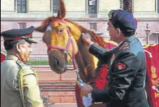  ?? HT FILE ?? In 2008, the then army chief General Deepak Kapoor handed over two stallions and four mares to the Bangladesh army as a token of goodwill and friendship.