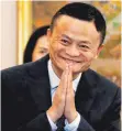  ?? FOTO:DPA ?? Jack Ma hat neue Pläne.