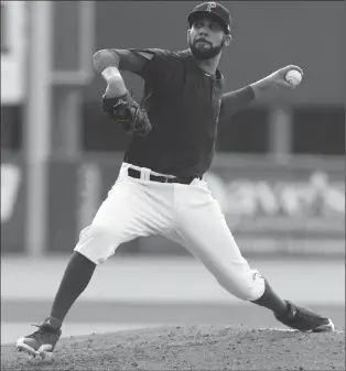  ?? File photo by Louriann Mardo-Zayat / lmzartwork­s.com ?? When Red Sox lefty David Price spent time with the PawSox last month, he bought the team spread twice. The players on the team speak glowingly of the lefty’s time in the Ocean State.