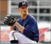  ?? ED GARDNER / MISSISSIPP­I BRAVES ?? Mike Soroka was the Braves’ minor league pitcher of the year.