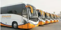  ??  ?? More residents are relying on the public transport system in the emirate nowadays, according to the authoritie­s. — Supplied