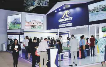  ?? Courtesy: Dubai Land Department ?? The Dubai property show in Mumbai last year. Indians have long since understood the worth of Dubai real estate, Butti Bin Mejren said.