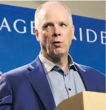  ?? GAVIN YOUNG/FILES ?? Calgary Police Chief Roger Chaffin, pictured in July, is expected to step down in January after 32 years with the force.