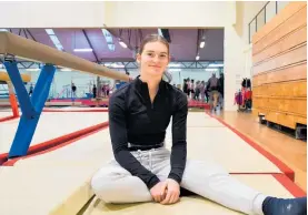  ?? Photo / Laura Smith ?? Emma Tindale, 16, from Rotorua’s Mid Island Gym Sports, will be heading to Bulgaria in November.