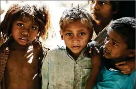  ??  ?? India’s child wasting rate is extremely high at 20.8 per cent