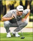  ?? Alfredo Estrella AFP/Getty Images ?? DUSTIN JOHNSON is among the stars who will play this week.