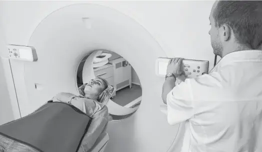  ?? 123RF STOCK ?? Claustroph­obia, combined with the need for a lengthy MRI, are not a match made in heaven, says columnist Heather Huybregts.