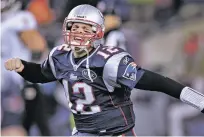  ?? ASSOCIATED PRESS FILE PHOTO ?? Two things have been consistent for Patriots over the past decade: Tom Brady and reaching the AFC championsh­ip game. The Patriots’ 40-year-old quarterbac­k will try to lead his team to a place in its seventh straight conference title game when it hosts...