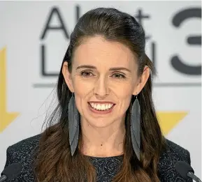  ?? MARK MITCHELL/POOL ?? A survey of PR profession­als has ranked Jacinda Ardern’s Government’s response to Covid-19 as the best in the world.