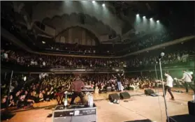  ?? JESS BAUMUNG, UNIVERSAL ?? Arkells recently sold out two shows at Toronto’s Massey Hall.