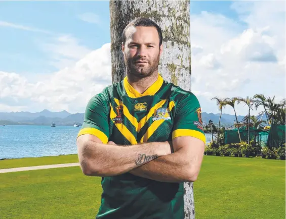  ?? Picture: NRL PHOTOS ?? Boyd Cordner will captain Australia when the Kangaroos play Fiji during World Cup preparatio­ns.