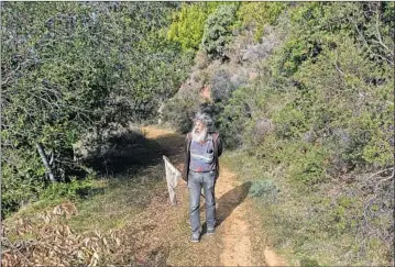  ?? Brian van der Brug Los Angeles Times ?? ART SHAPIRO spends about 260 days a year in the field. A colleague said of Shapiro’s 47-year butterfly project: “It’s completely incomprehe­nsible, the whole thing .... It is unheard of in the history of science.”