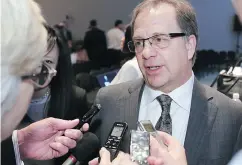  ?? GAVIN YOUNG / POSTMEDIA NEWS FILES ?? Canadian Natural Resources Limited CEO Steve Laut predicts consolidat­ion under a handful of Canadian companies would cut costs and add innovation.