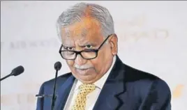  ?? REUTERS/FILE ?? ■ Naresh Goyal was allowed to submit an expression of interest on the condition that he bids as part of a consortium with other investors where he would hold a minority stake.