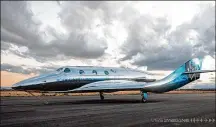  ?? VIRGIN GALACTIC ?? Virgin Galactic rolled out VSS Imagine, the first SpaceShip III in its fleet, Tuesday as it looks to resume test flights.