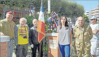  ??  ?? En présence de Chantal Bruzy adjointe à la sécurité à la ville de Perpignan