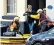  ??  ?? Rescue workers help a woman to safety as the river overflows into Bewdley, Worcs