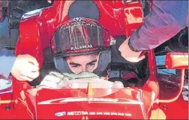  ?? FOTO: HRC ?? Marc Márquez en un F3. En el Thanks Day de Honda en Suzuka ya pidió una prueba