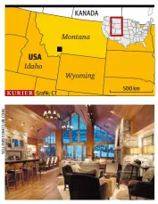  ??  ?? Was im Yellowston­e Club in Big Sky, Montana, passiert, gehört zu den bestgehüte­ten Geheimniss­en. An diesem Wochenende treffen sich dort globale Leader, darunter Kanzler Kurz