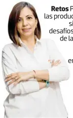  ?? ?? ACCIÓN Karla Lagos, presidenta de Amucafé, dijo que están trabajando para tener mayor participac­ión y asegurar el relevo generacion­al.