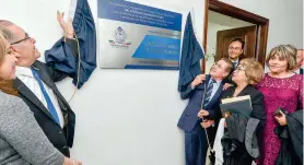  ?? TESÍA /COR ?? Fue inaugurada la Sala de Juicio Oral Mercantil en el Tribunal