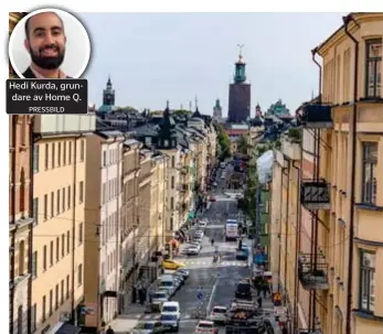  ?? PRESSBILD
FOTO: MOSTPHOTOS ?? Hedi Kurda, grundare av Home Q.
TUFF MARKNAD. Just nu finns drygt 100 lägenheter att söka i det HomeQ kallar Stockholms tätort, ett område som i stort överensstä­mmer med länet.