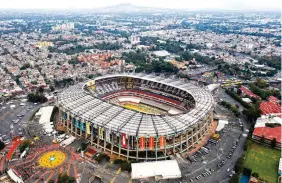  ?? ?? COLOSO. El Estadio Azteca será una de las sedes nuevamente para albergar encuentros mundialist­as en el 2026.