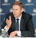  ??  ?? Liberty CEO David Munro