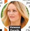  ??  ?? Vanessa Paradis.