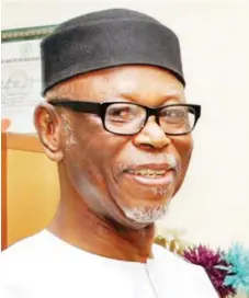  ??  ?? APC National Chairman, Chief John Odigie-Oyegun