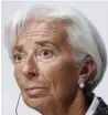  ?? – File picture ?? Christine Lagarde.