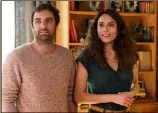  ??  ?? Grégory Montel et Nailia Harzoune sont au casting de la série Remix, actuelleme­nt en tournage.